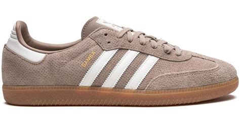 brown Adidas Samba women's